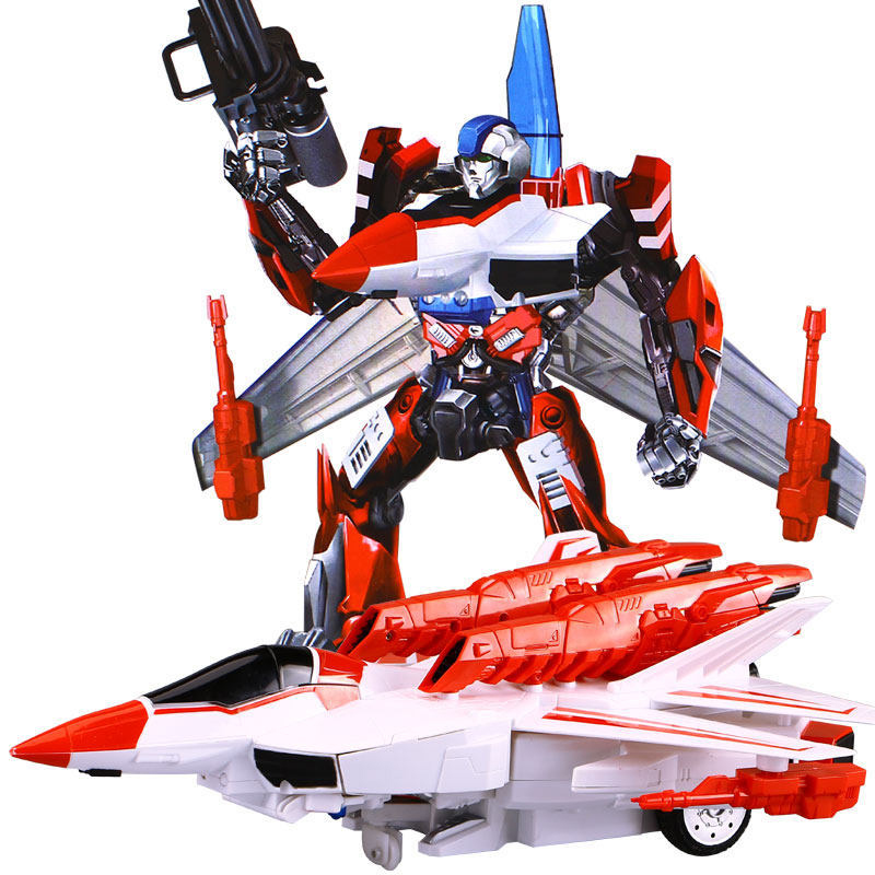 MZ 1:14 RC Transformation Aircraft Model Alloy Metal Deformation Action Figure Robot Toys